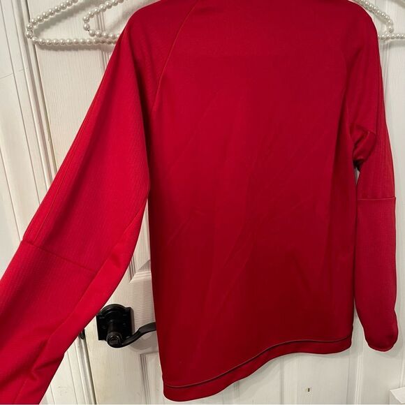 Adidas Red Full-Zip Jacket - Picture 8 of 8